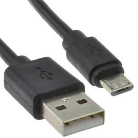 Cable USB2.0 MicroB M/M 0.5M